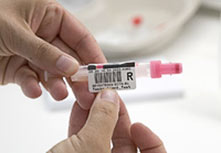 Маркировка пробирок