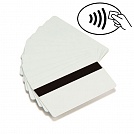 Карточки Zebra, 30 mil (PVC), UHF, RFID, с магнитной полосой HiCo, белые, 100 шт. арт. 800059-106-01